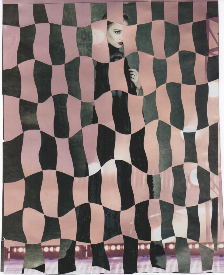 Trama visiva dove il corpo diventa materia e simbolo. Visual weave where the body becomes both matter and symbol.