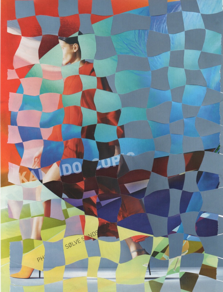 Visione intrecciata del corpo, sospesa tra realtà e astrazione. Woven vision of the body, suspended between reality and abstraction.