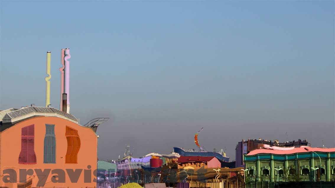 Milano Another Perception – visione colorata e deformata" Milano Another Perception – colorful and deformed vision